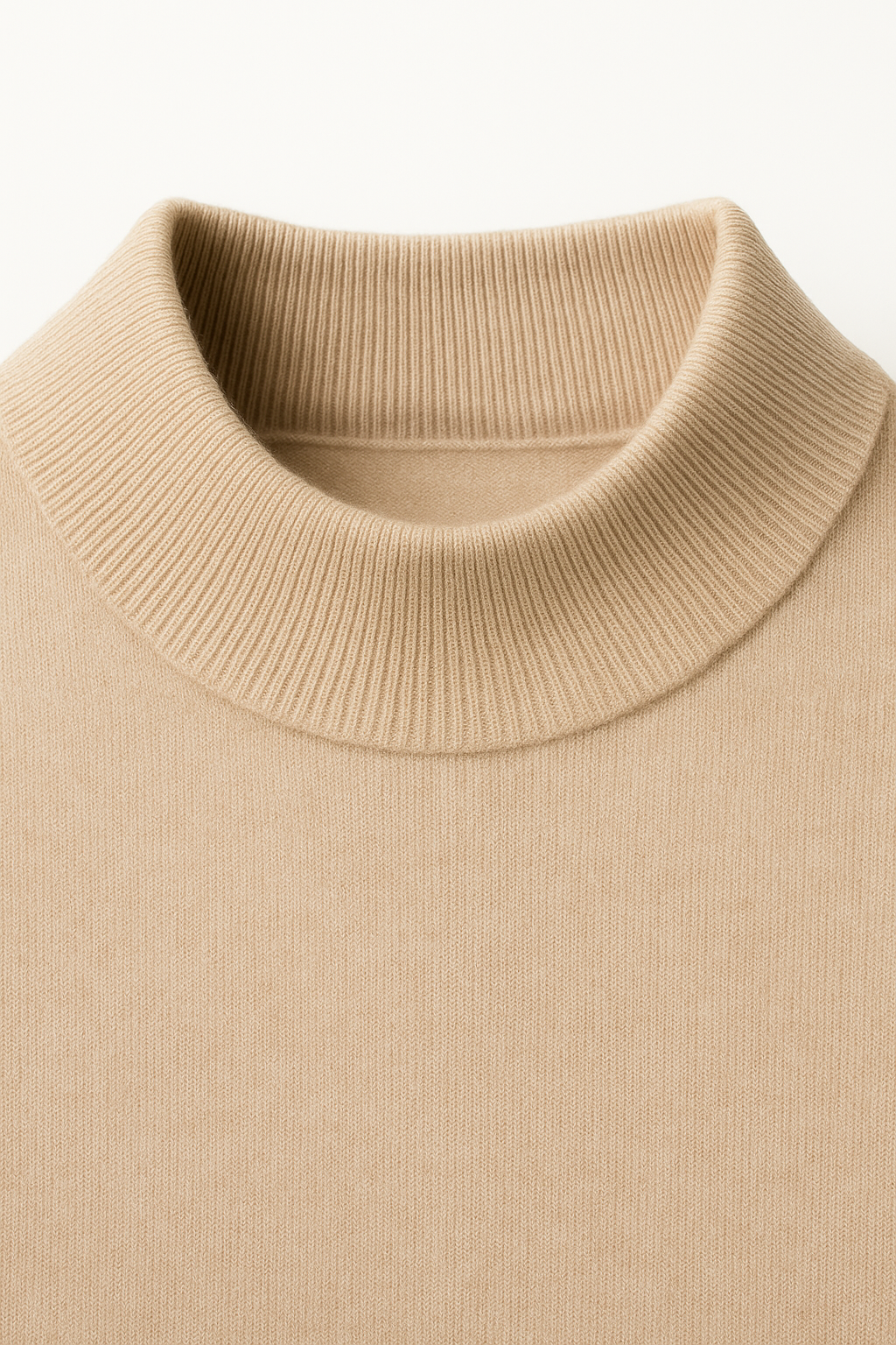 Azure Knit Tee Beige