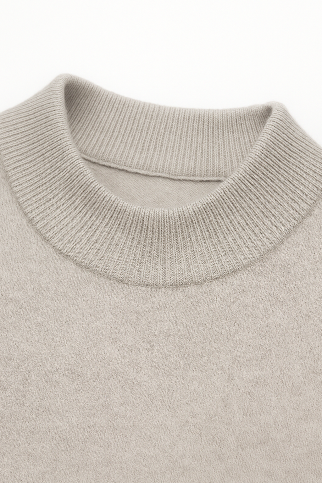 Azure Knit Tee Gray