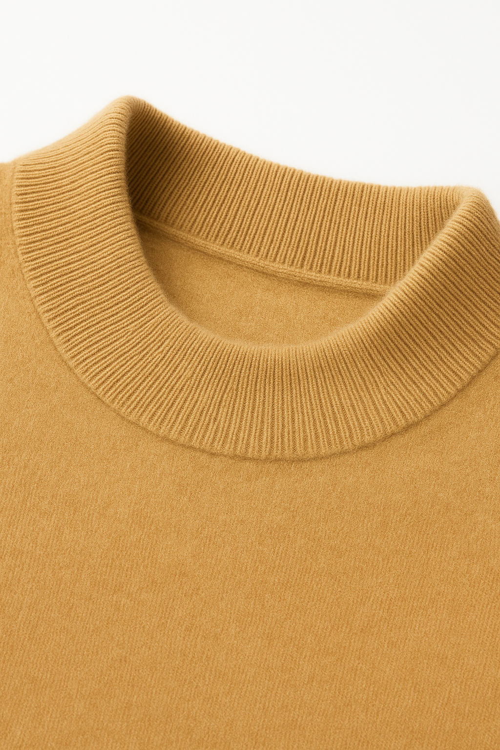 Azure Knit Tee Camel