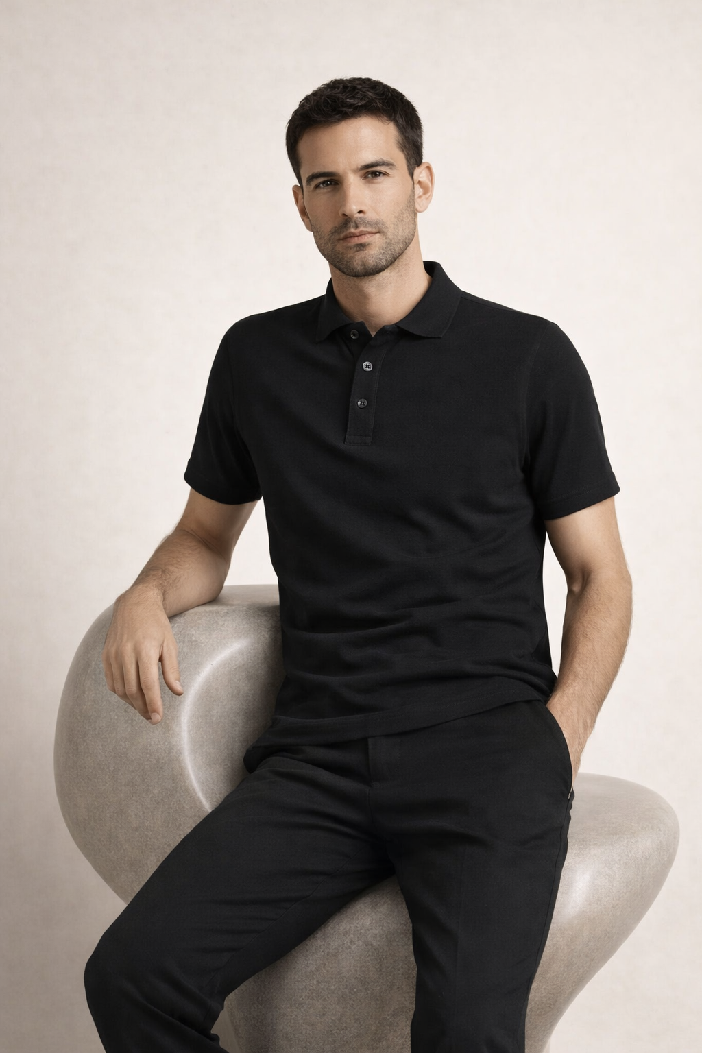 Refined Polo Black