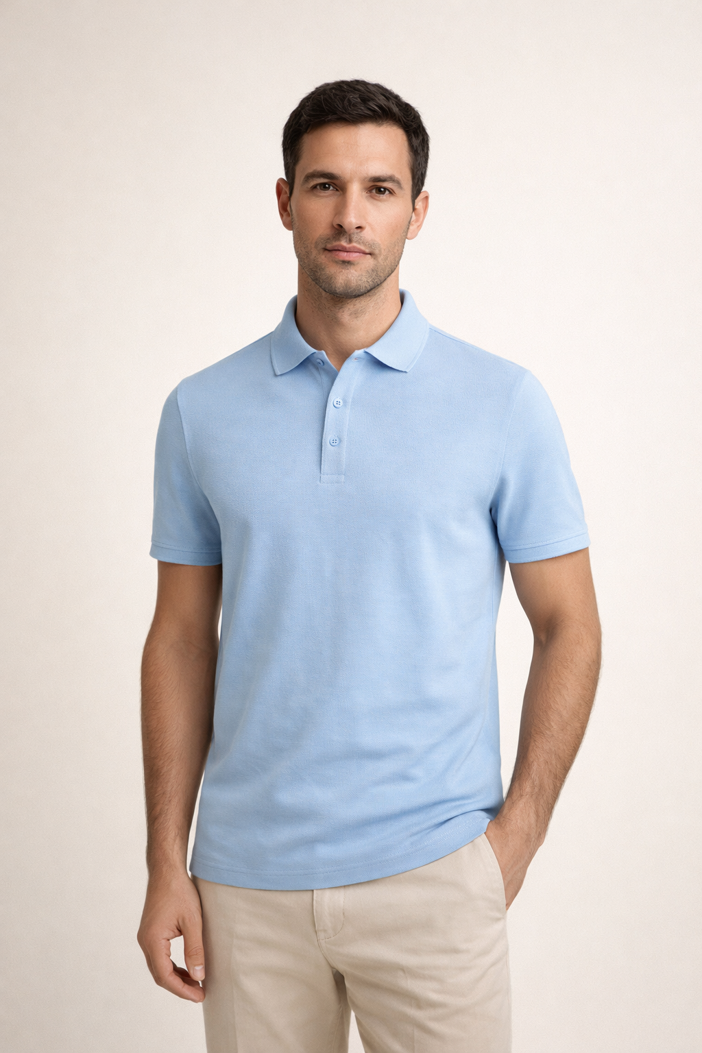 Refined Polo Light Blue