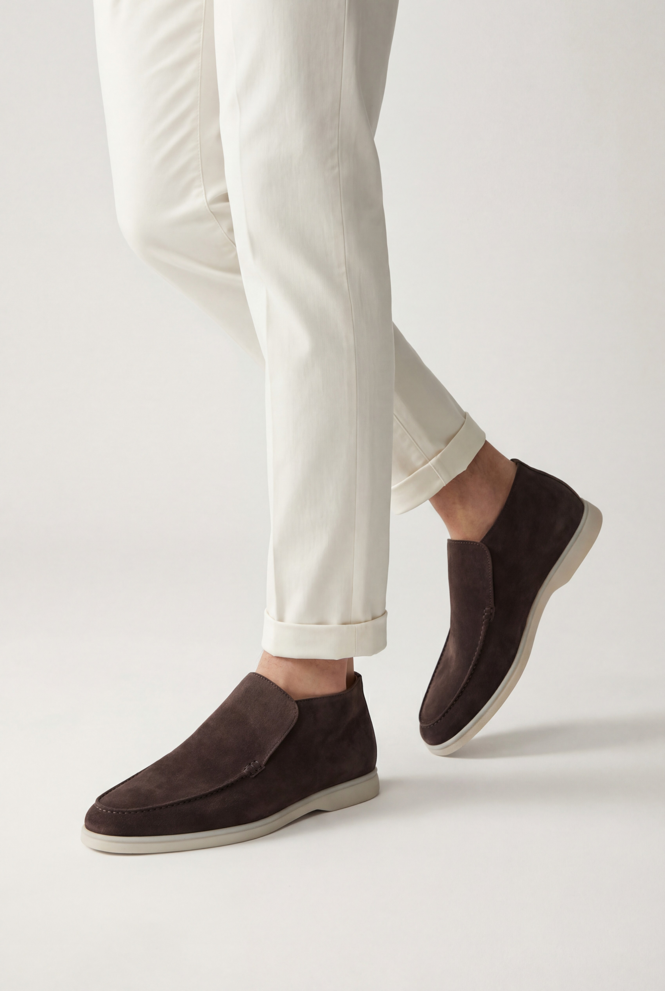Cortina Suede Loafer Brown