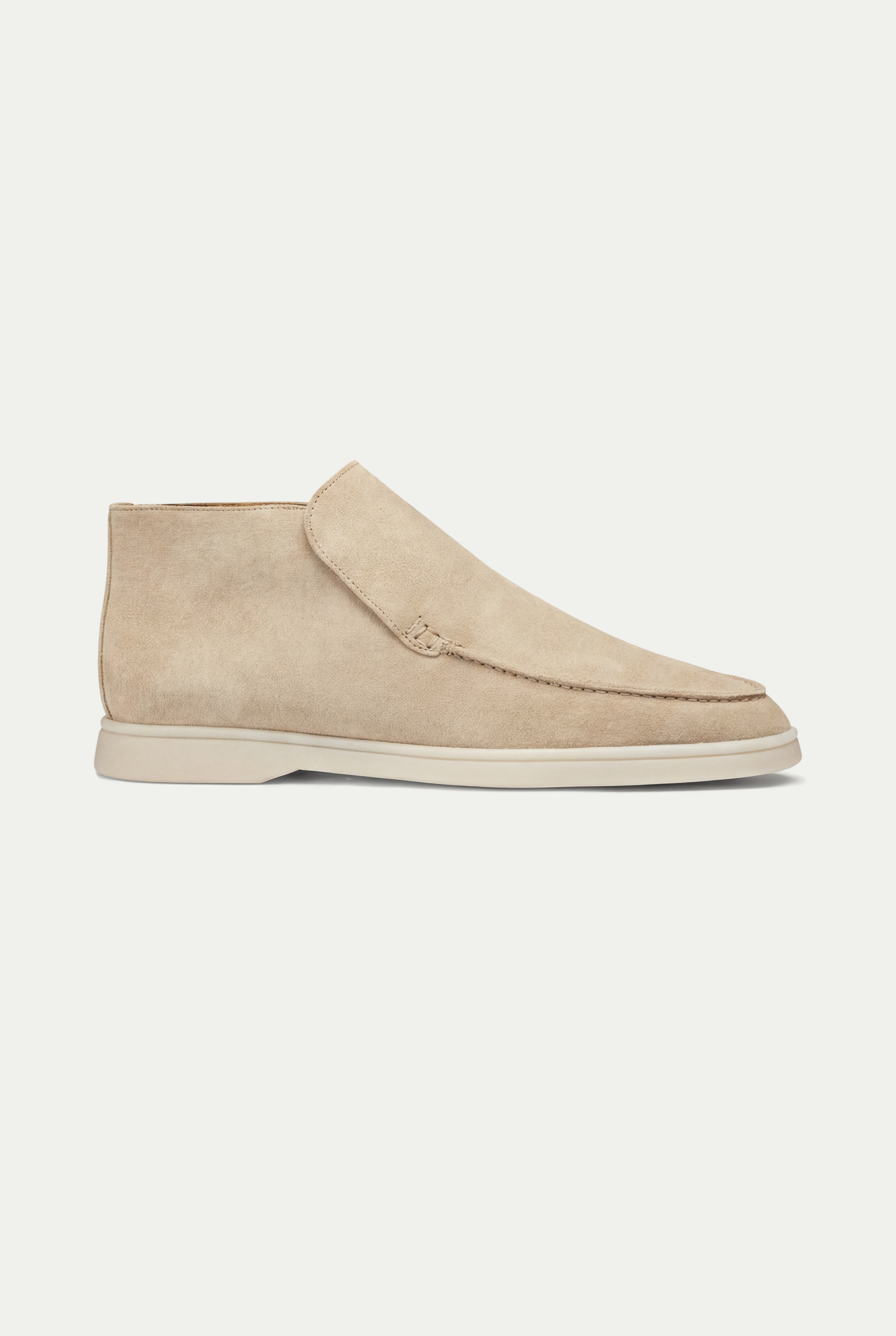 Cortina Suede Loafer Light Beige