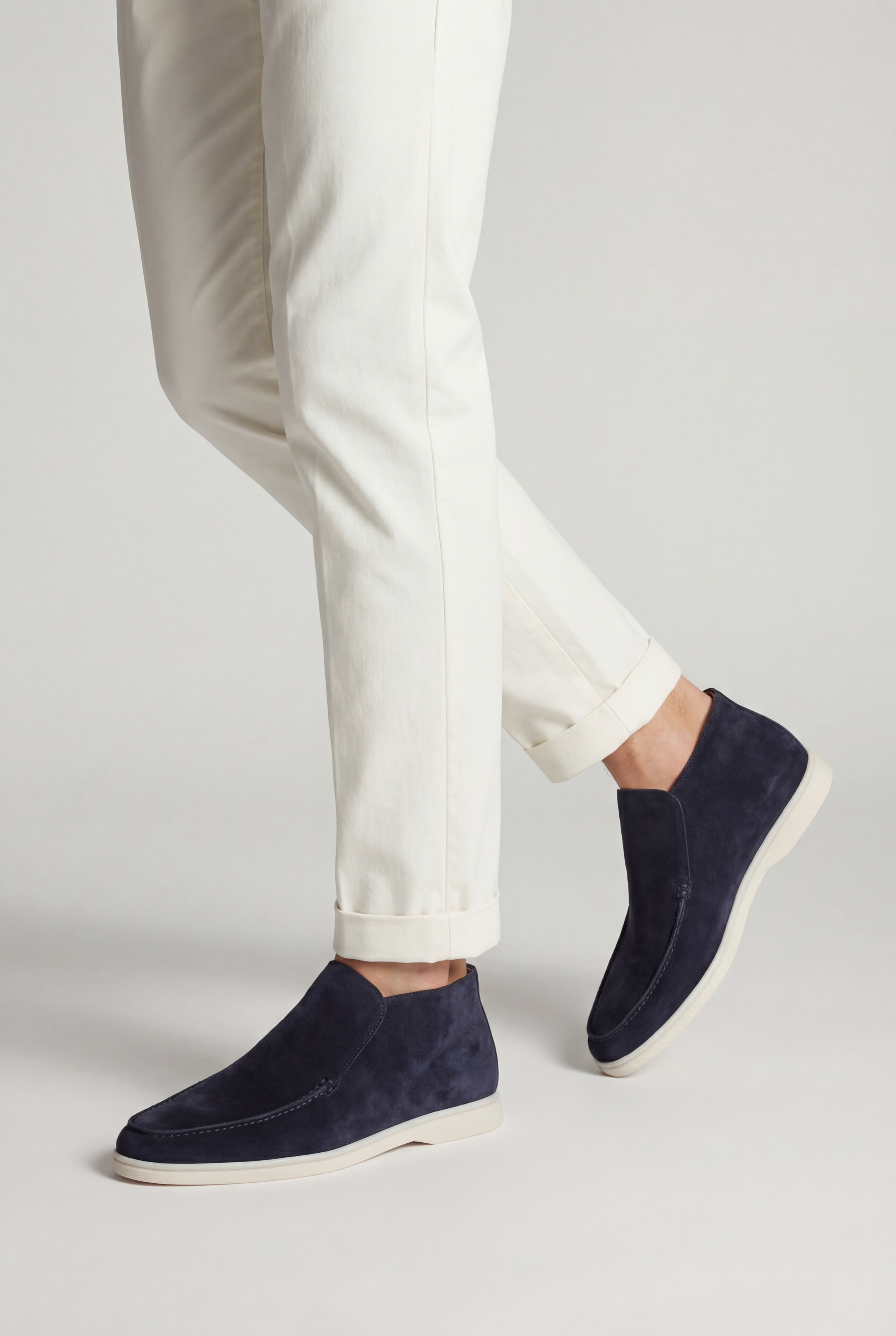 Cortina Suede Loafer Navy