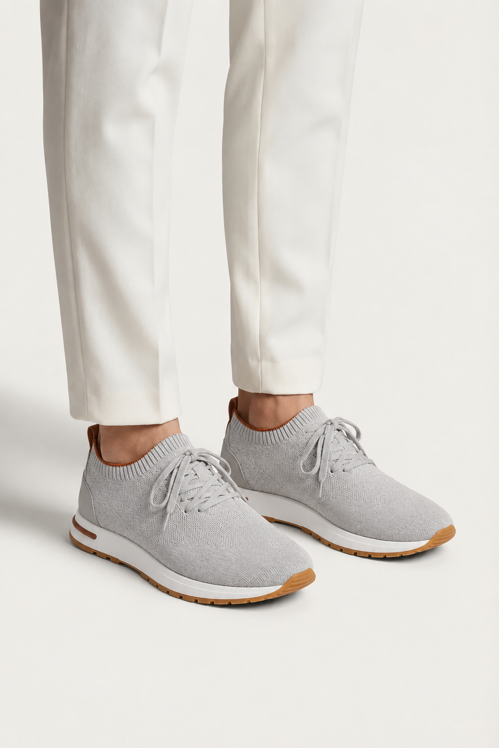 Selano Mesh Slip-On Light Gray
