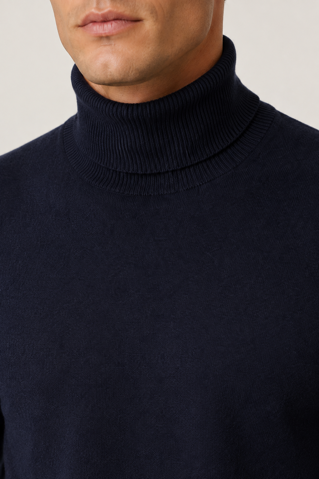 Bellamy Turtleneck Navy