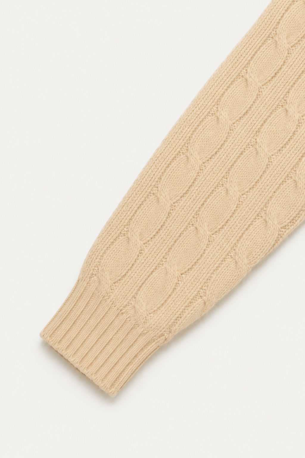 Artisan Cable Knit Beige