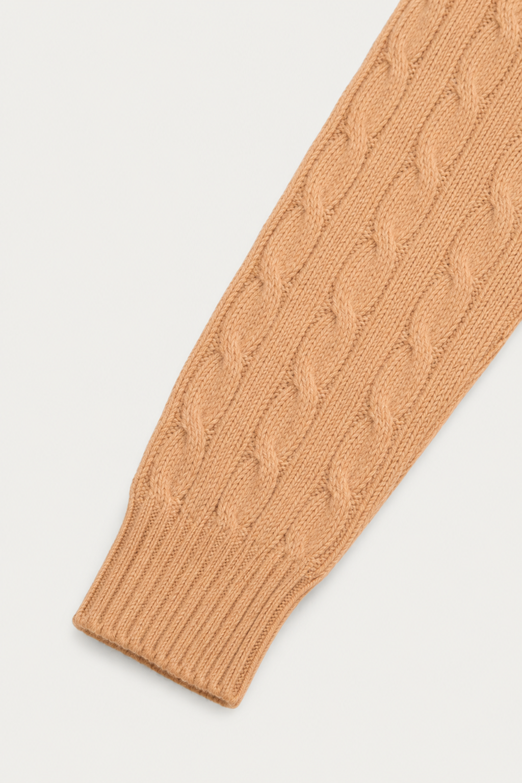 Artisan Cable Knit Camel