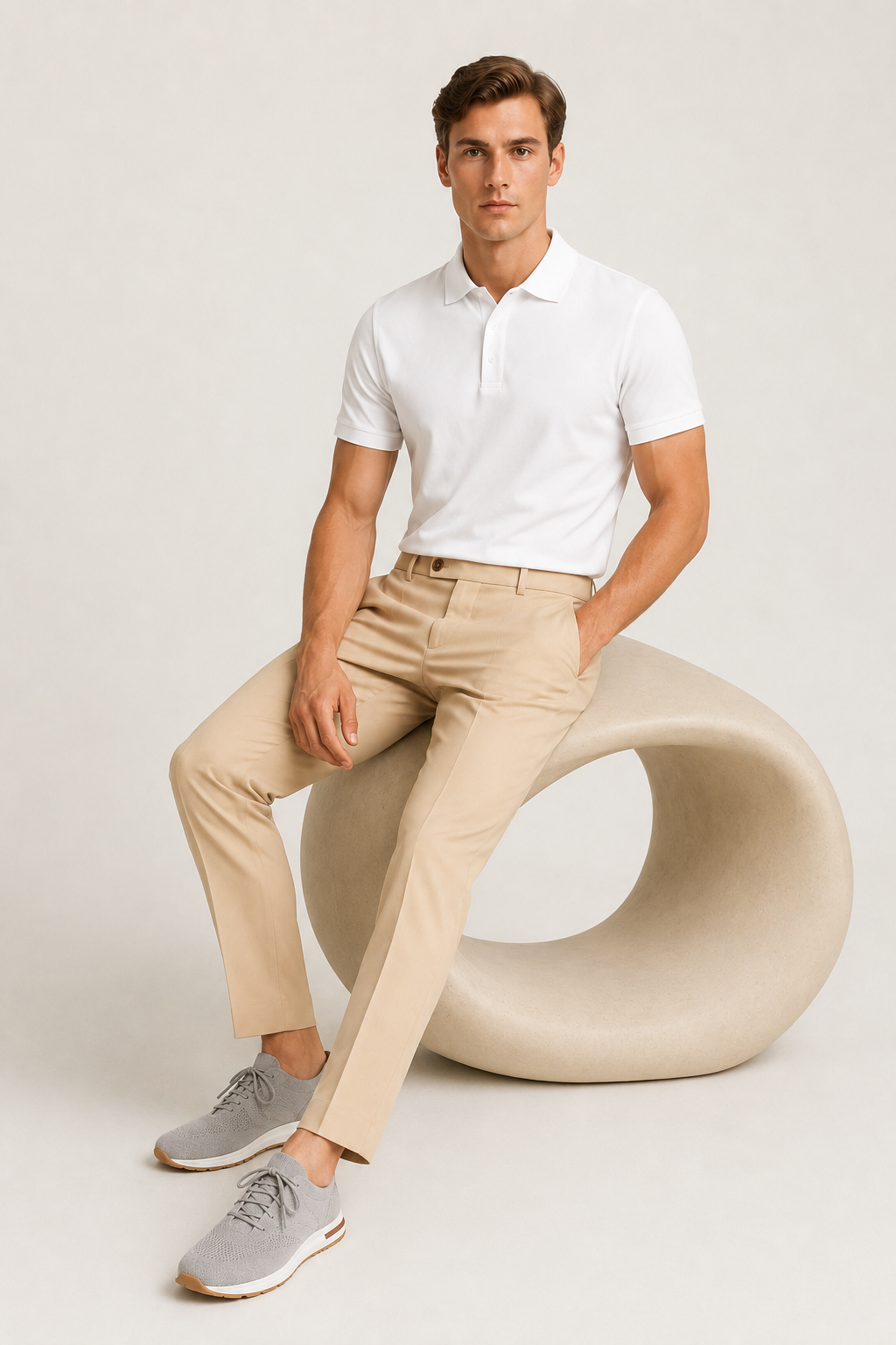Imperium Tailored Pant Beige