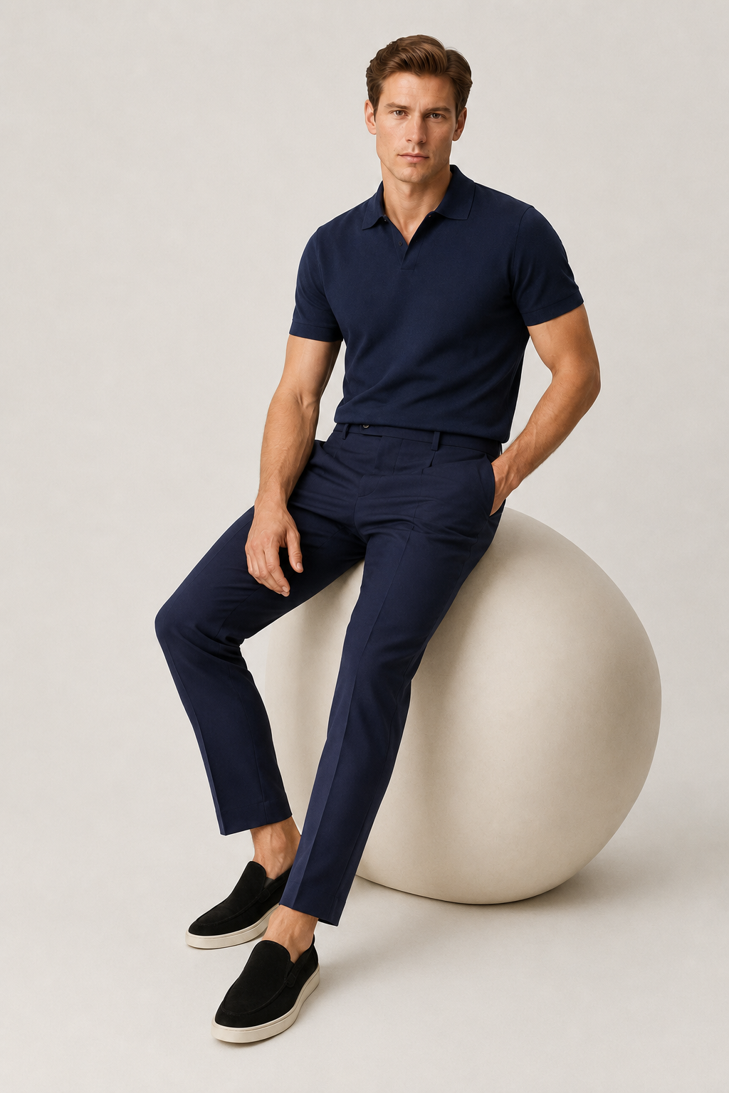Imperium Tailored Pant Navy