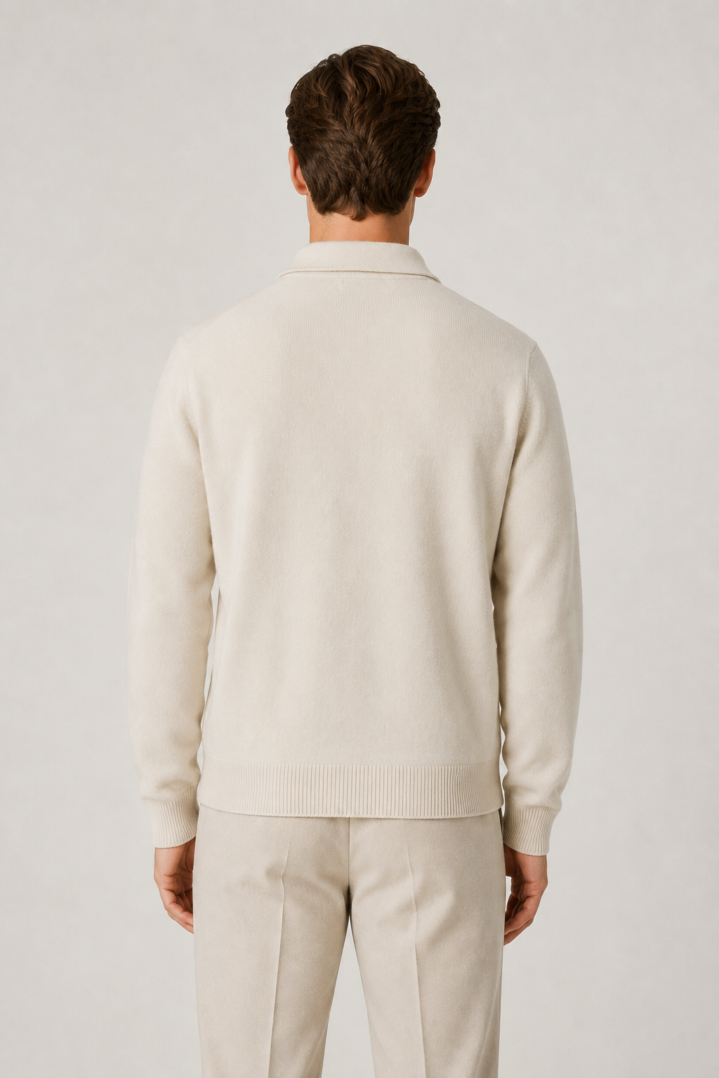 Valmont Button Knit Ivory