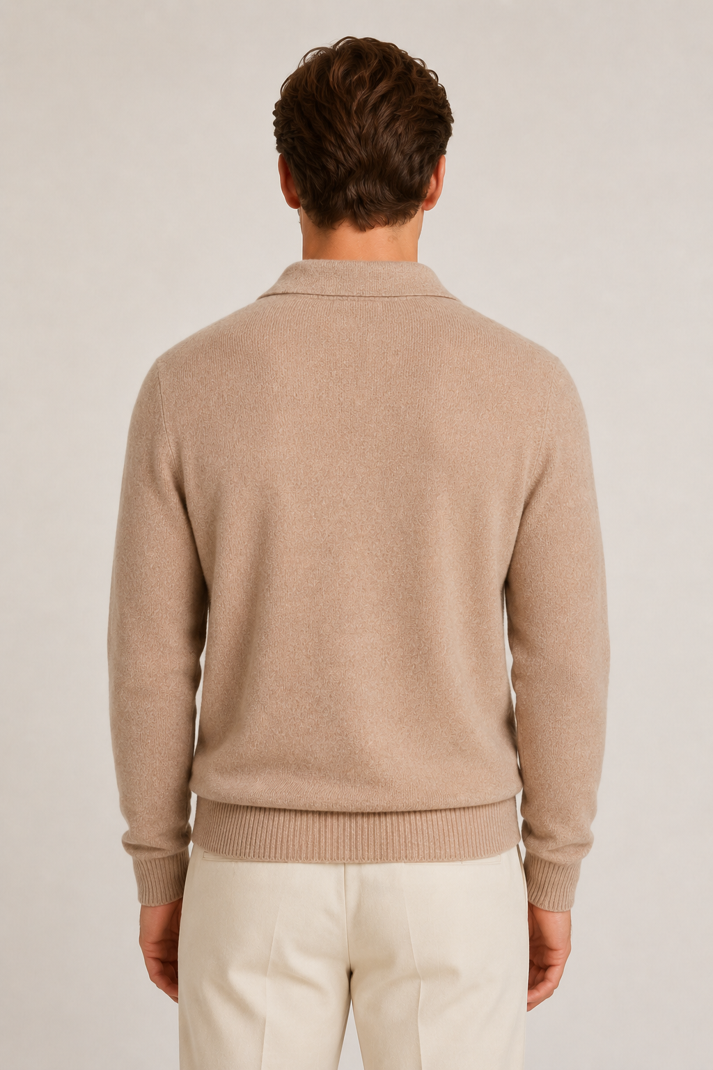 Nuage Sweater Knit Light Brown