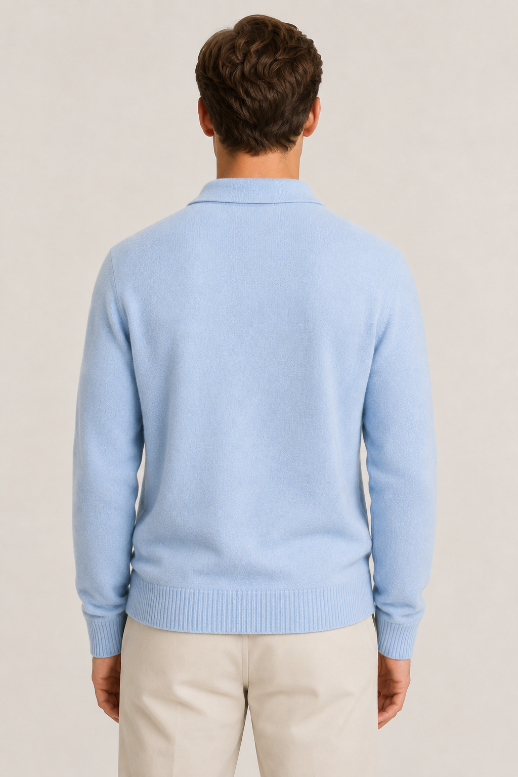 Nuage Sweater Knit Light Blue