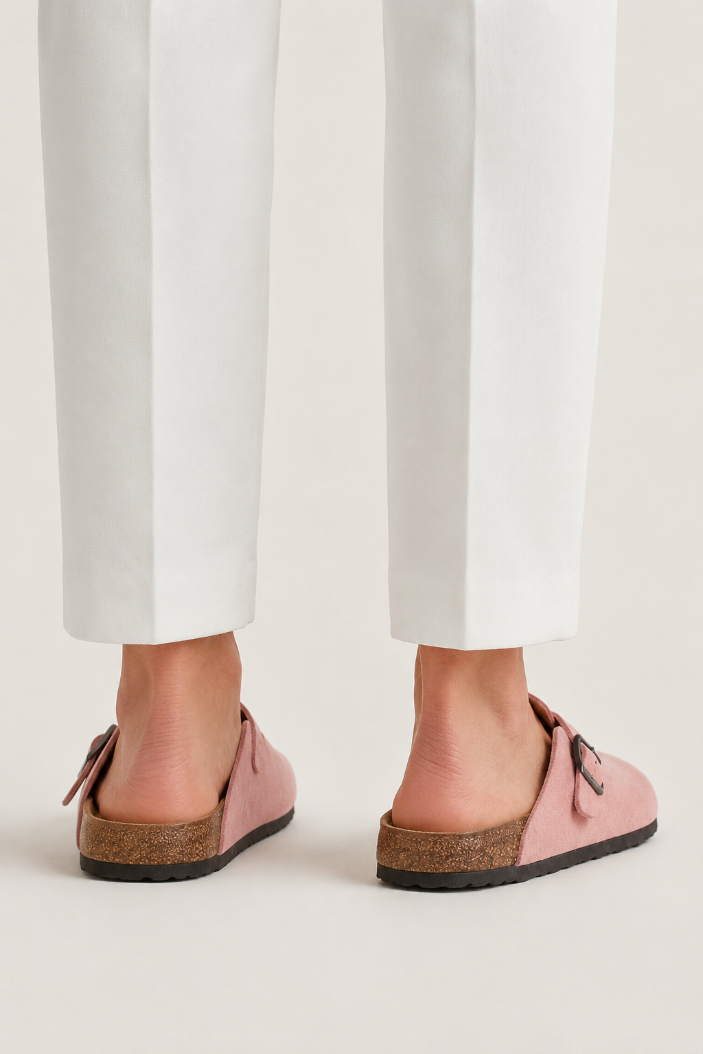 Montreux Suede Clog Blush