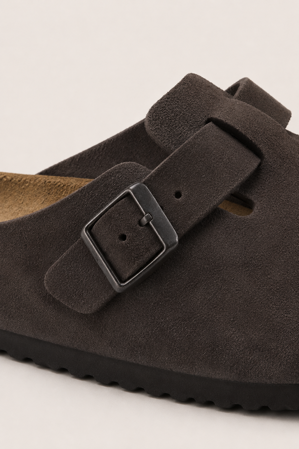 Montreux Suede Clog Chocolate