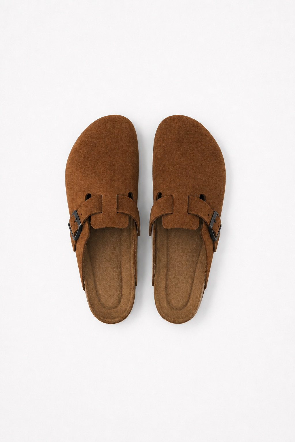 Montreux Suede Clog Tan