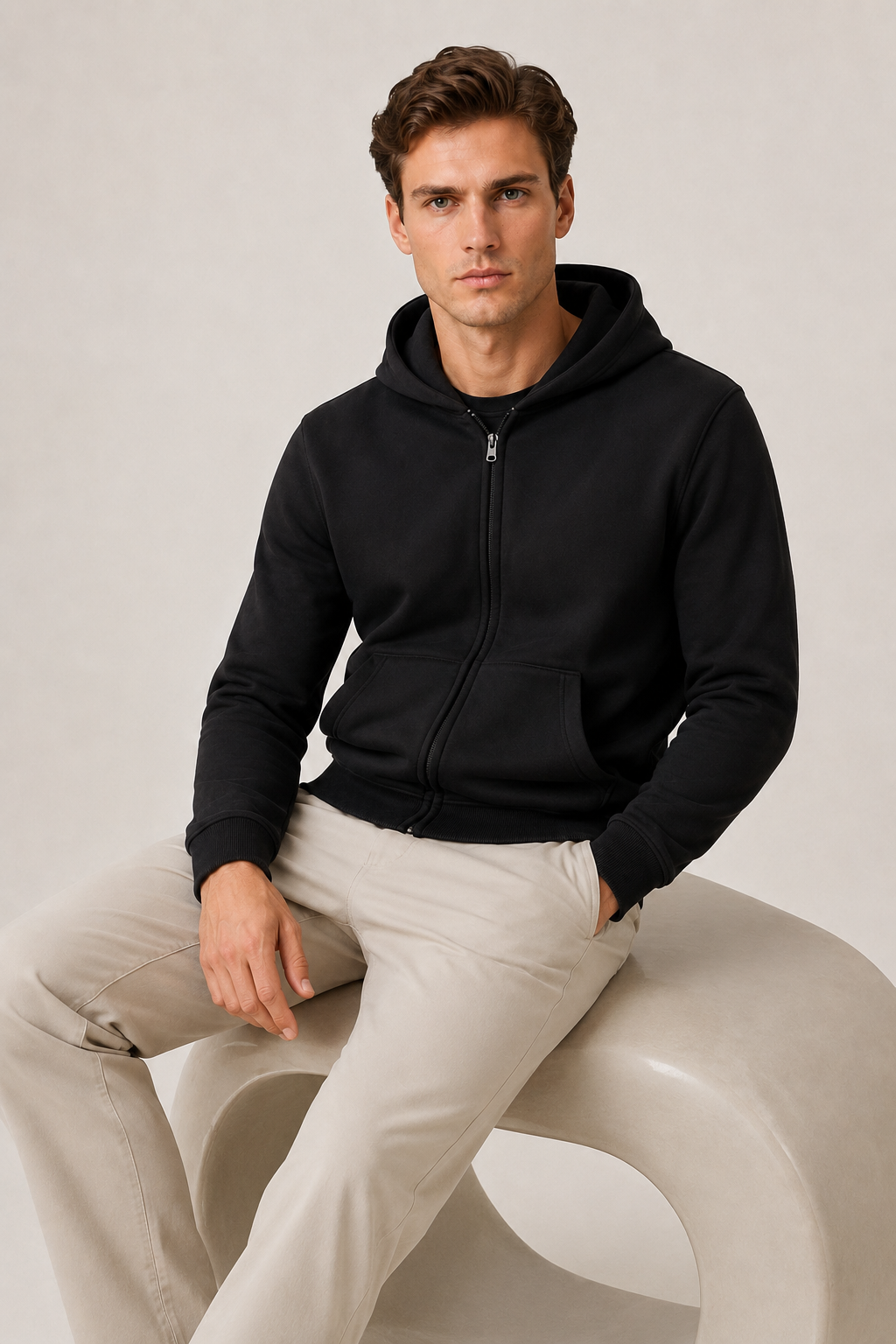 Évoque Cardigan Black