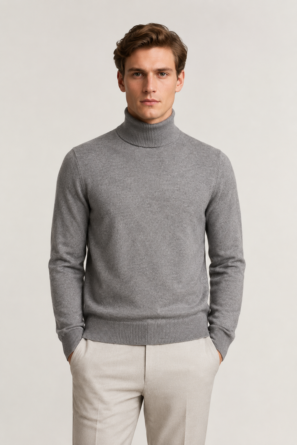 Intemporel Turtleneck Gray