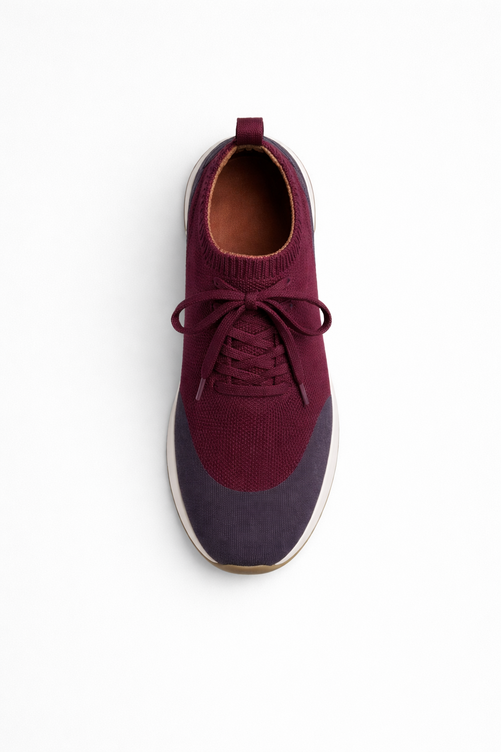 Selano Mesh Slip-On Burgundy