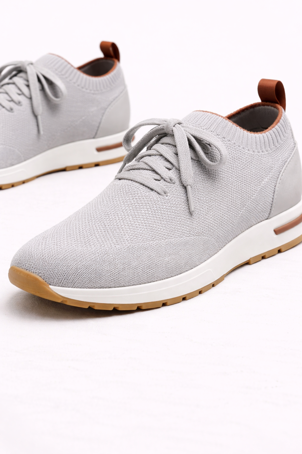 Selano Mesh Slip-On Light Gray