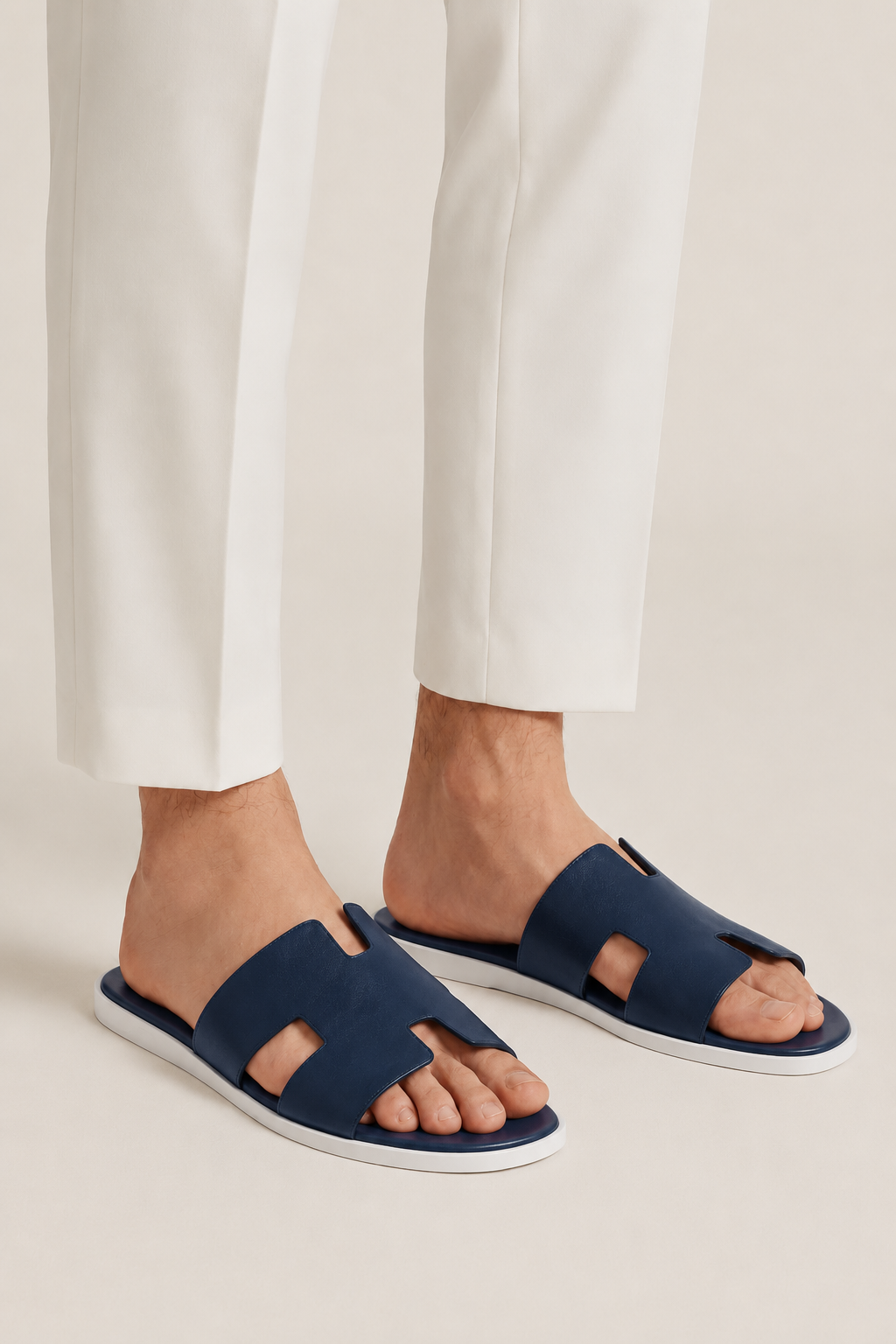 Valero Sandal Blue/White
