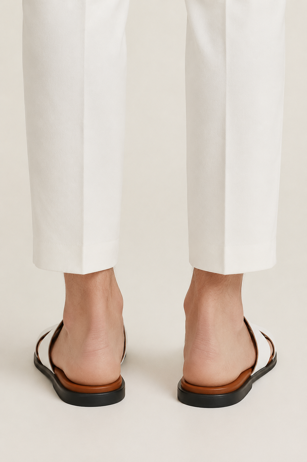 Valero Sandal White/Brown
