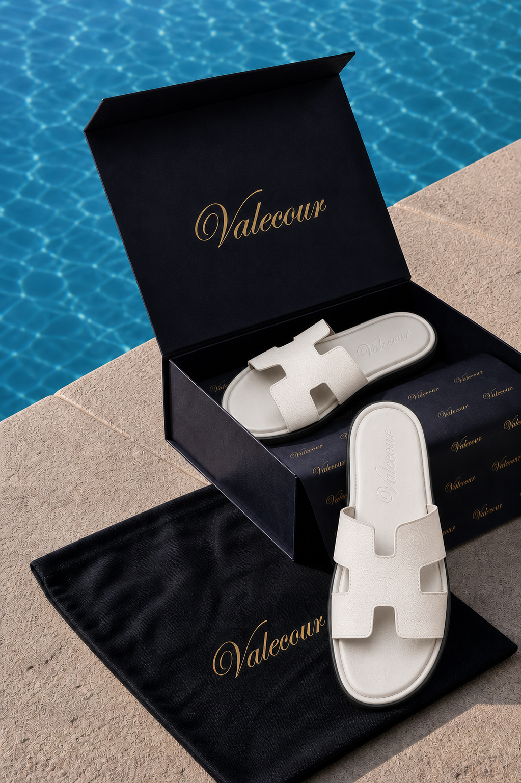 Valero Sandal White