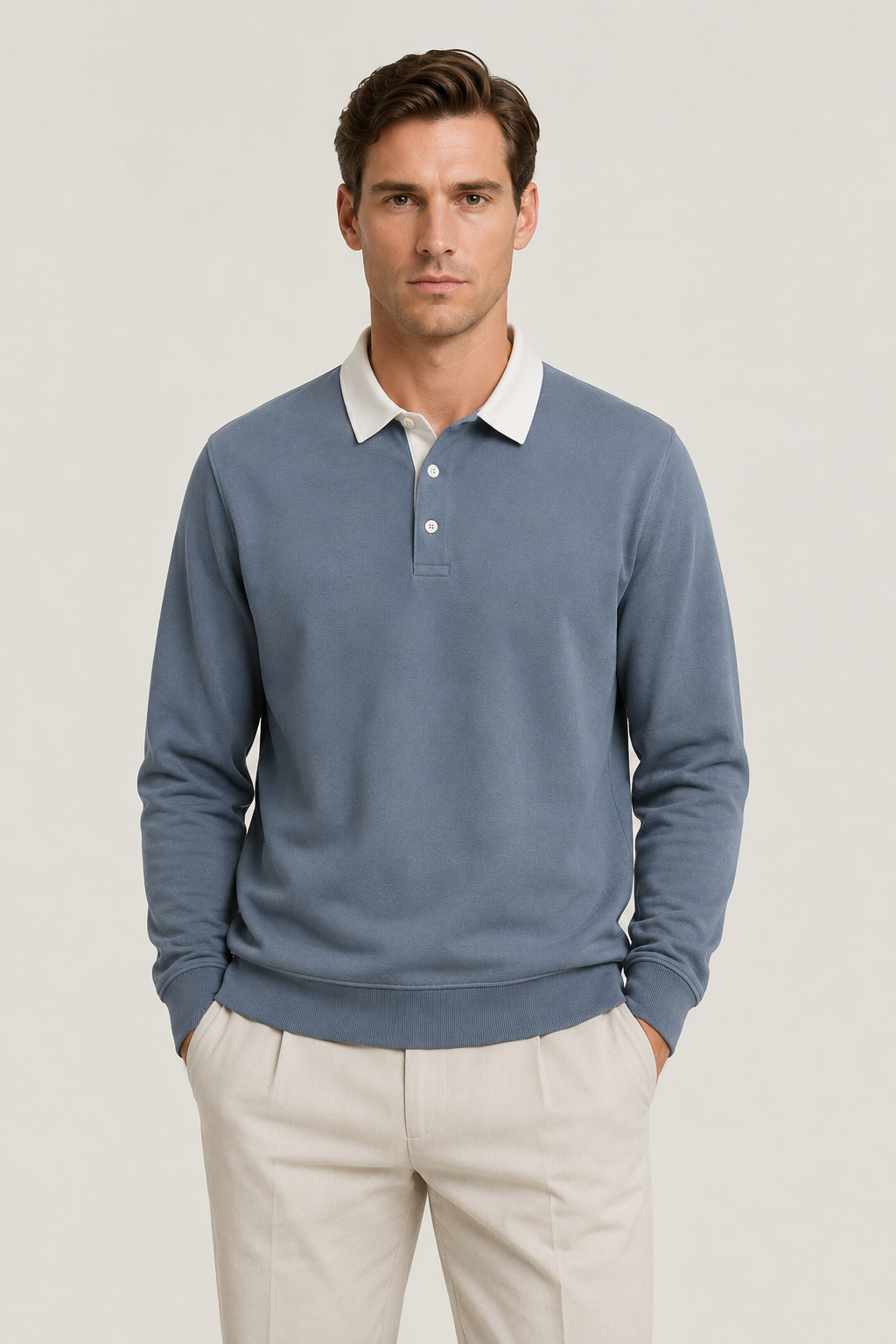 Élitaire Polo Cyan
