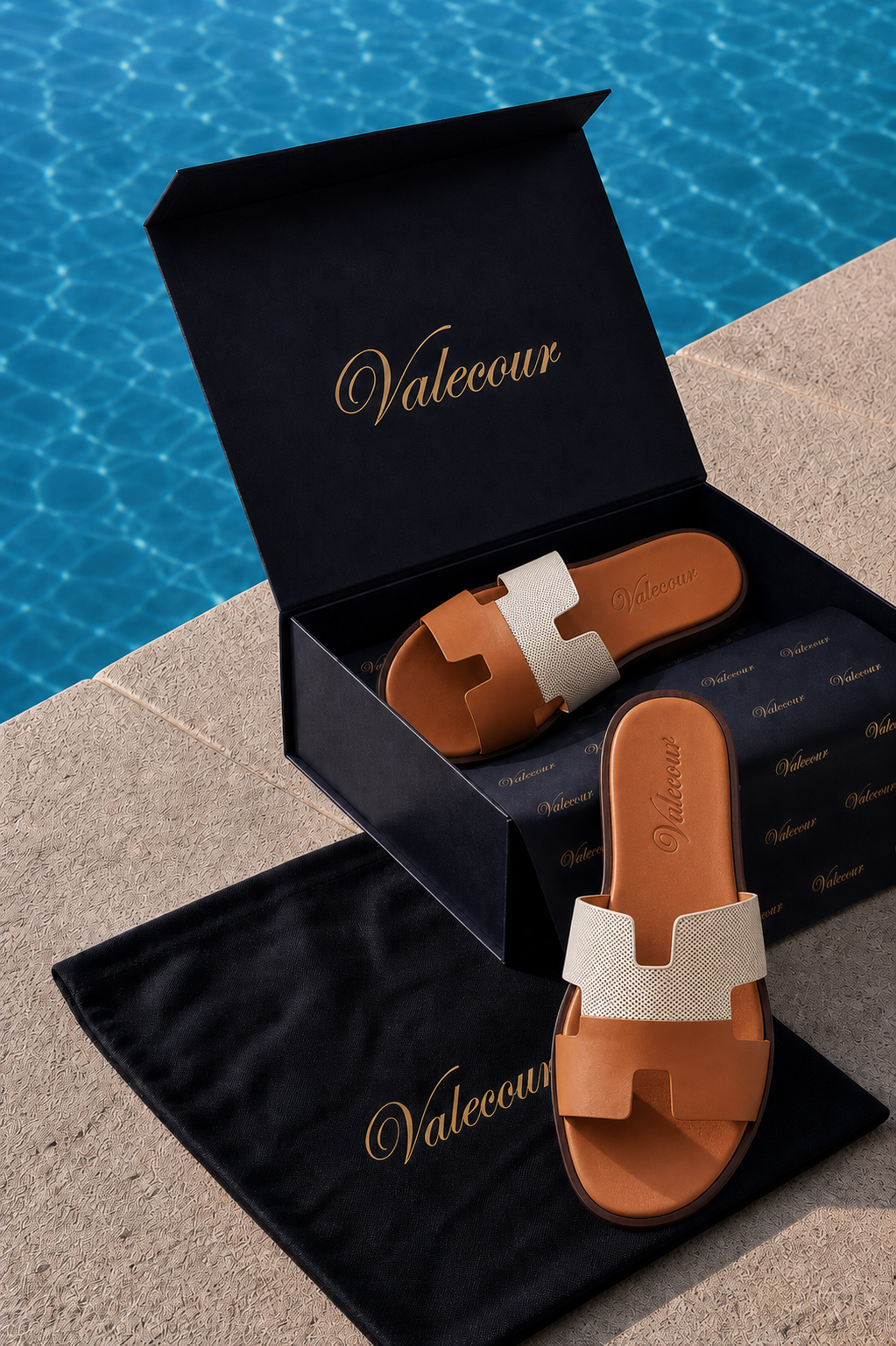 Valero Sandal Brown/Tan