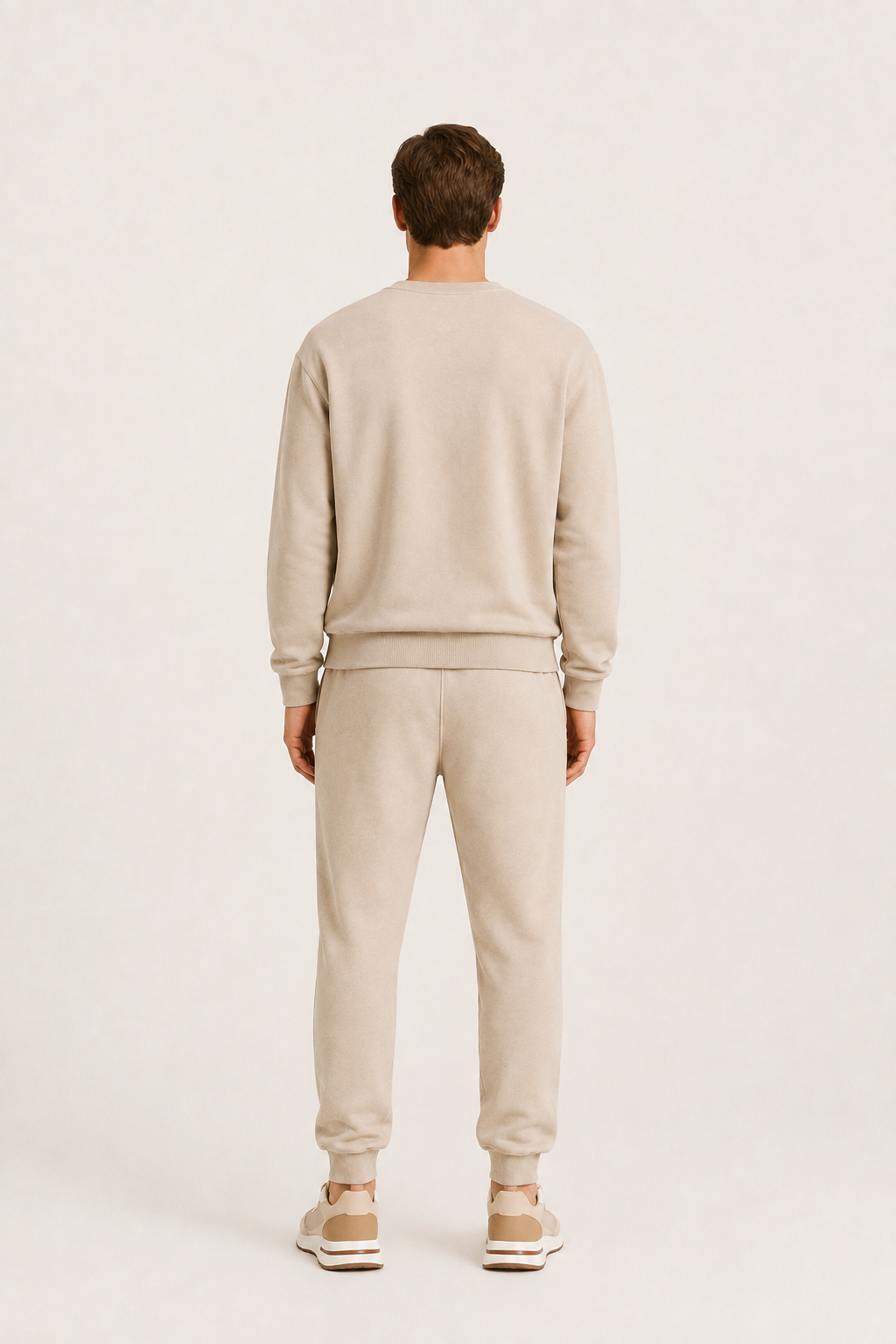 Salerno Cashmere Jogger Beige