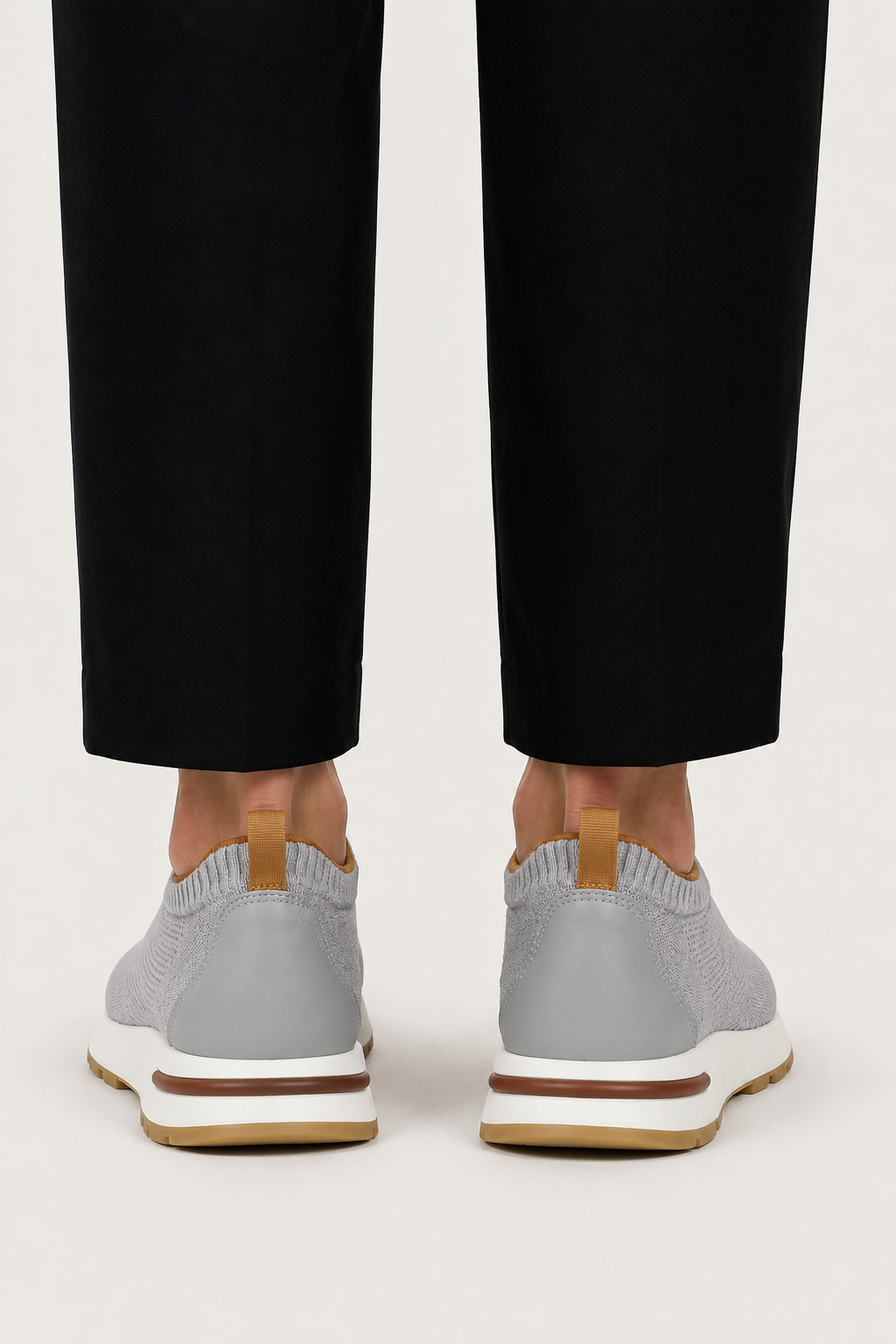 Milano Mesh Slip-On Grey