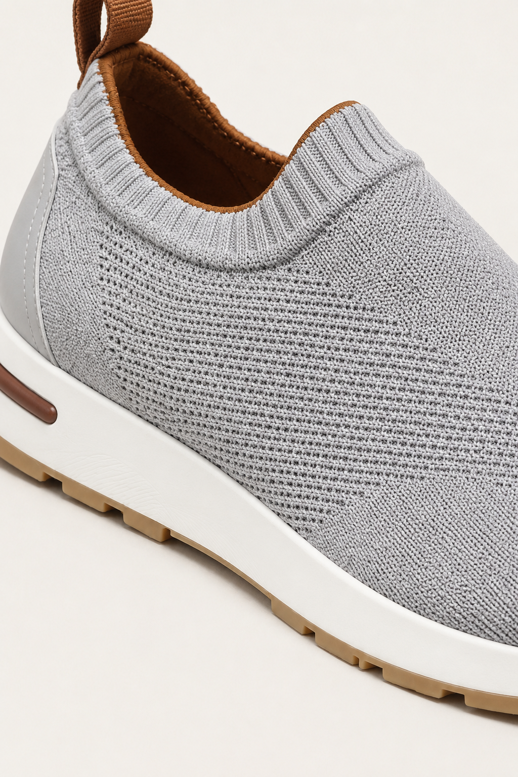 Milano Mesh Slip-On Grey