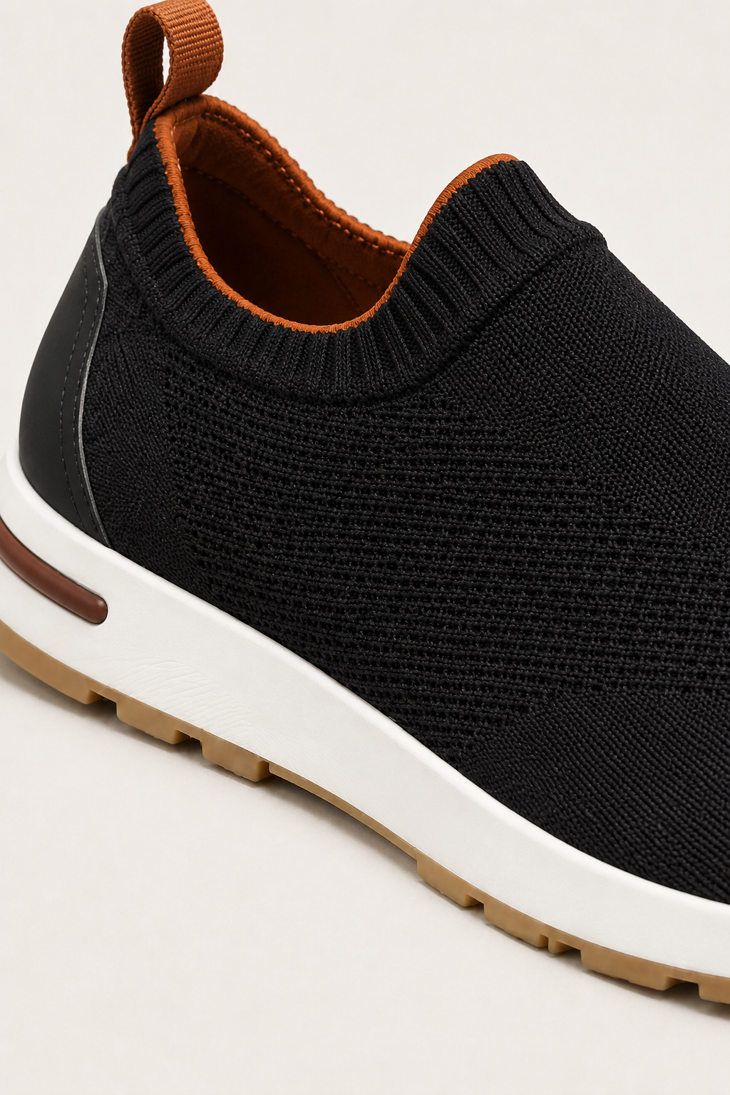 Milano Mesh Slip-On Black