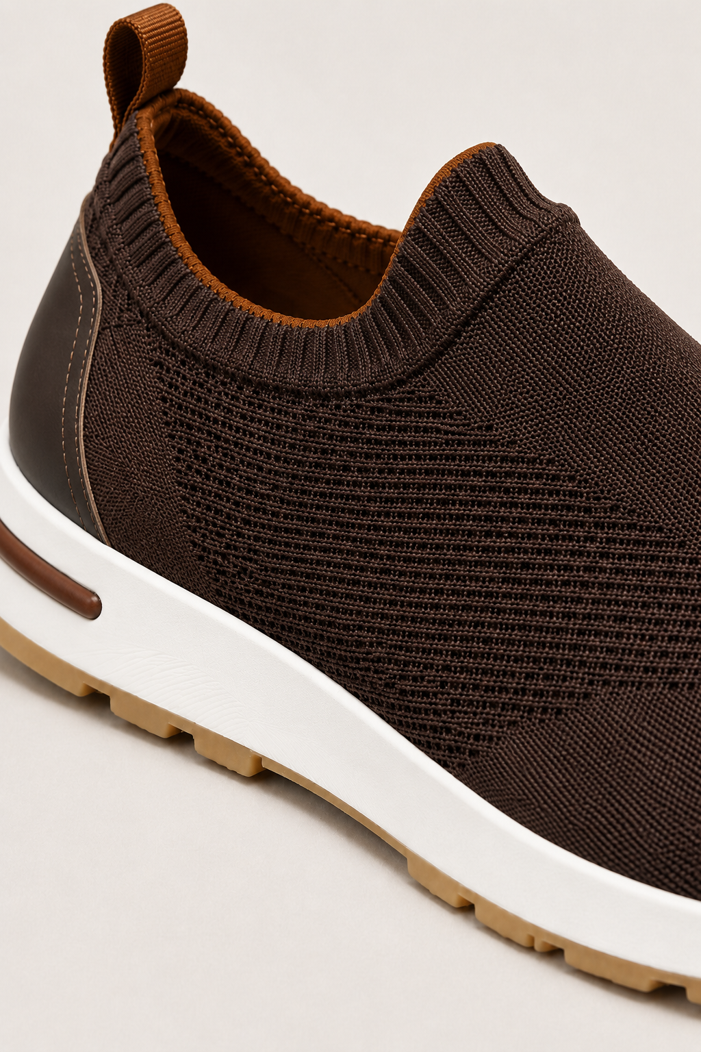 Milano Mesh Slip-On Brown