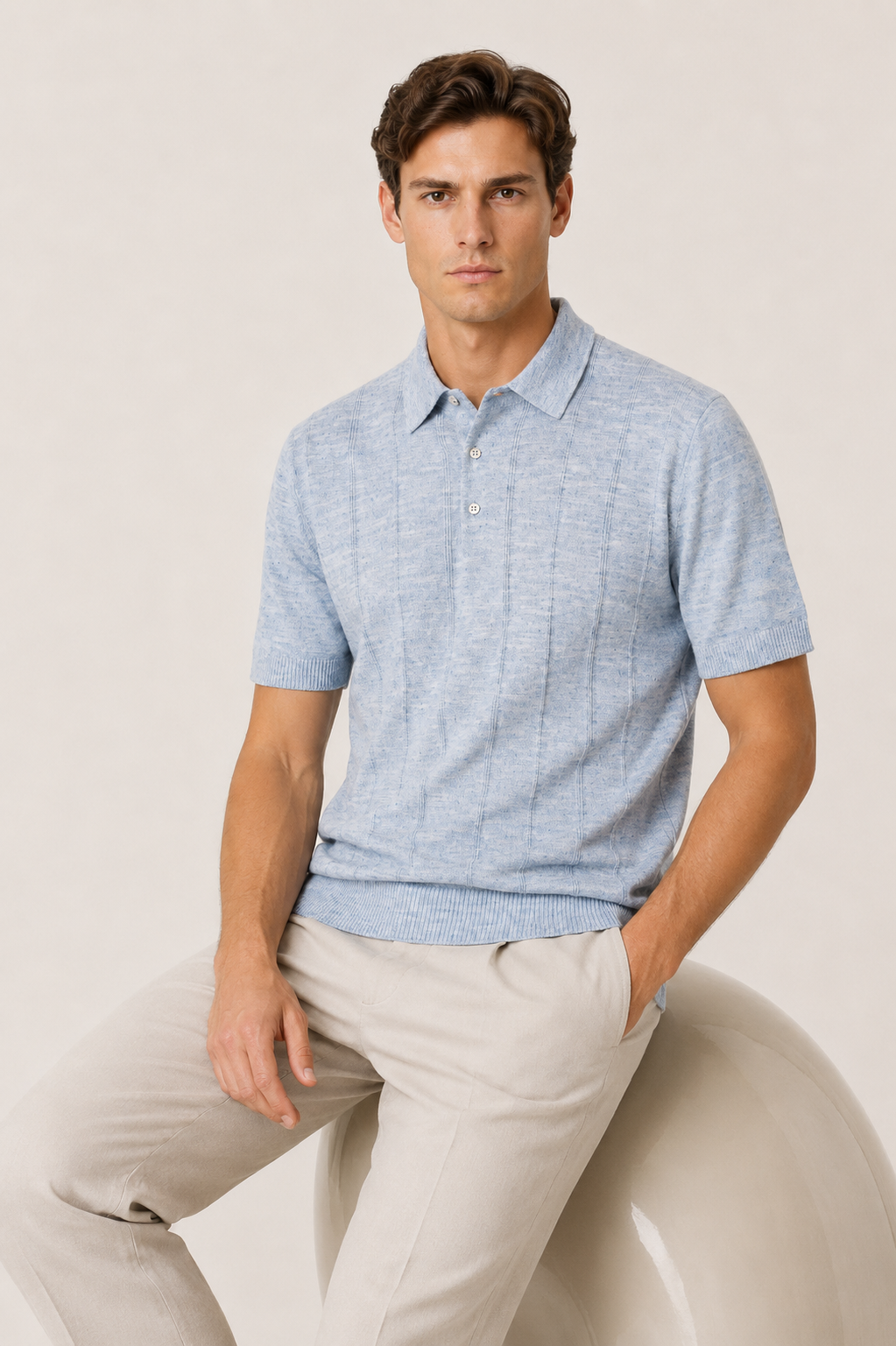 Siena Polo Shirt Light blue