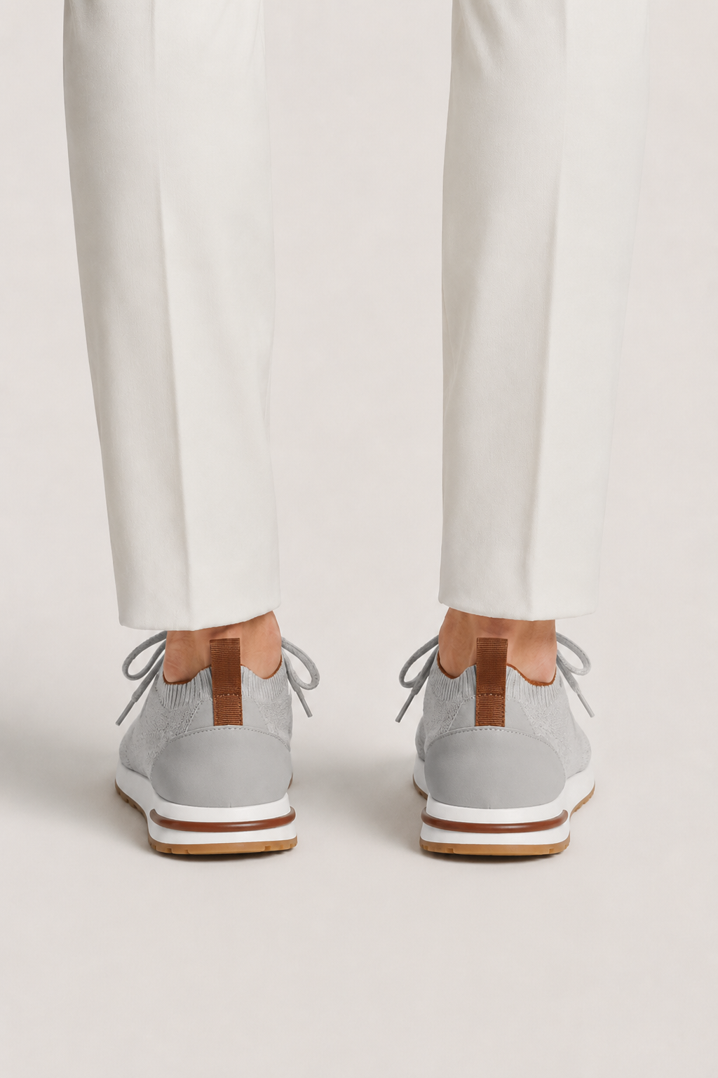 Selano Mesh Slip-On Light Gray