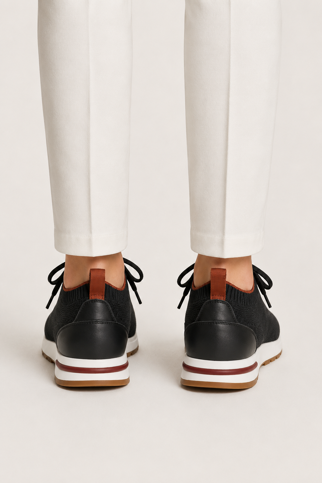 Selano Mesh Slip-On Black