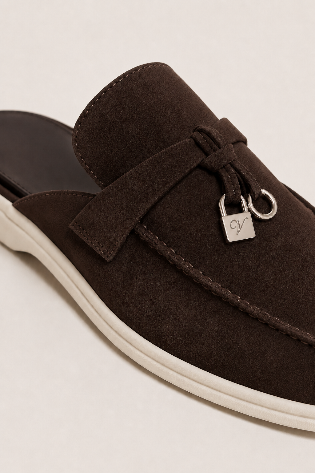Ancestral Buckle Mule Brown