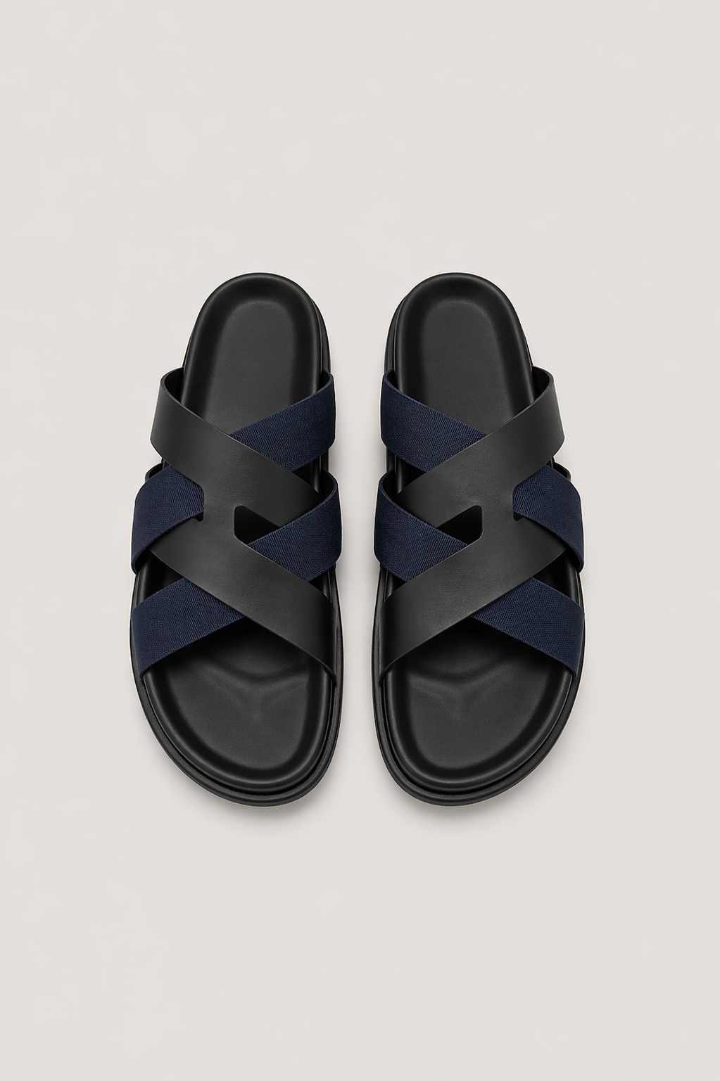 Alviro Sandal Nº1 Navy/Black