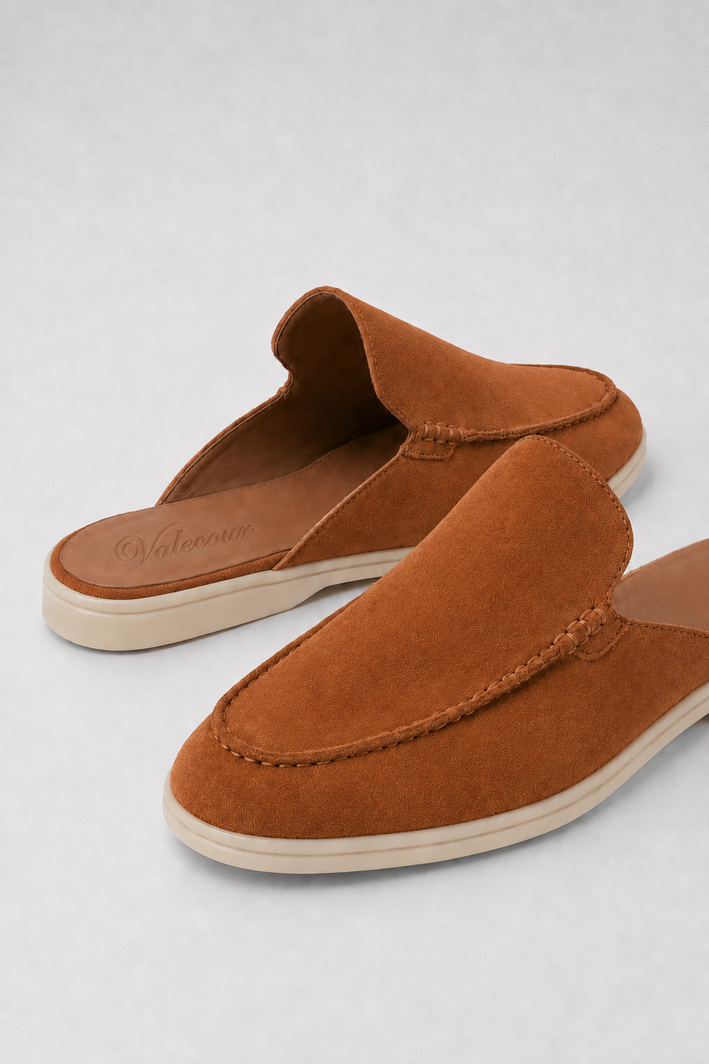 Ancestral Suede Mule Tan