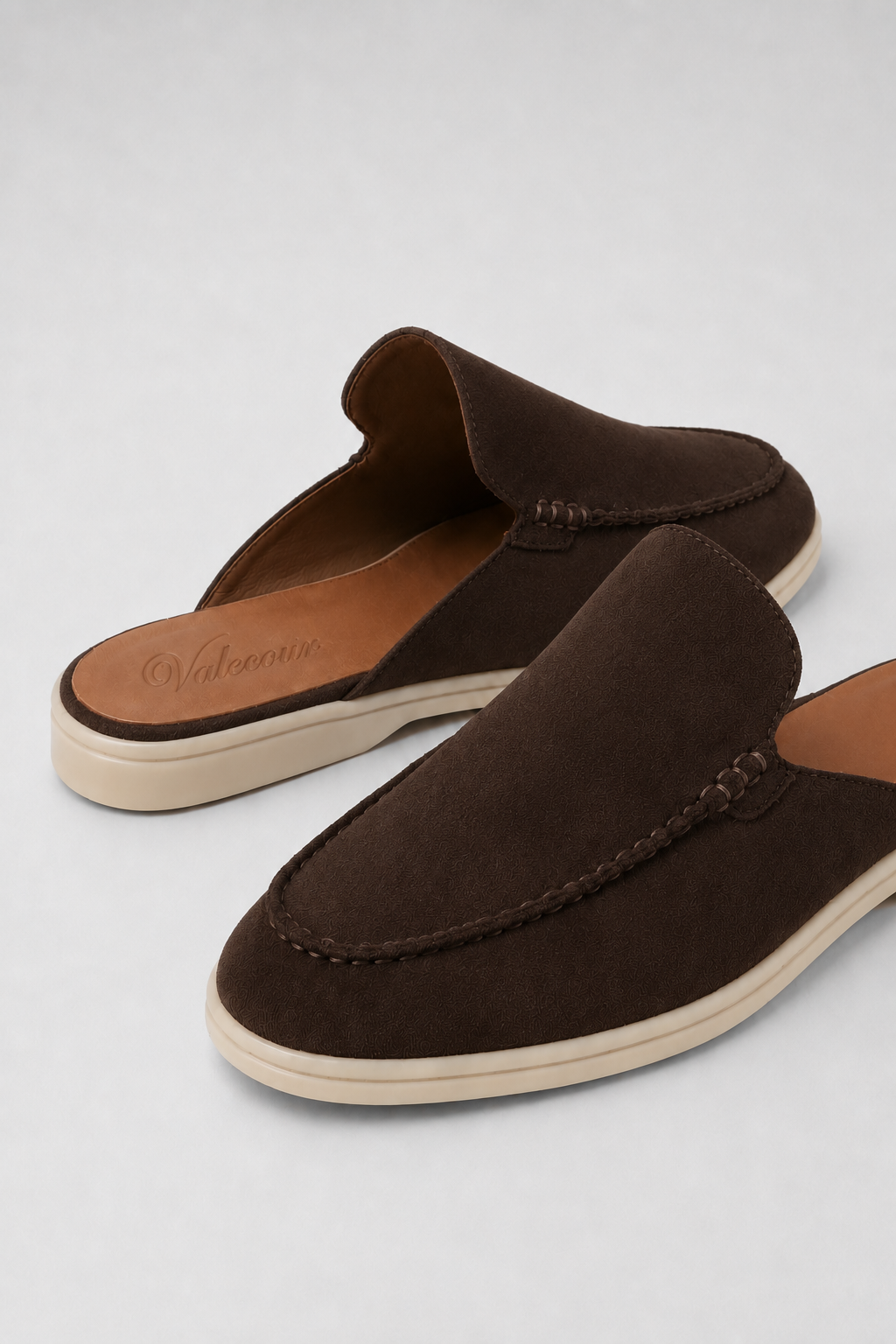 Ancestral Suede Mule Brown