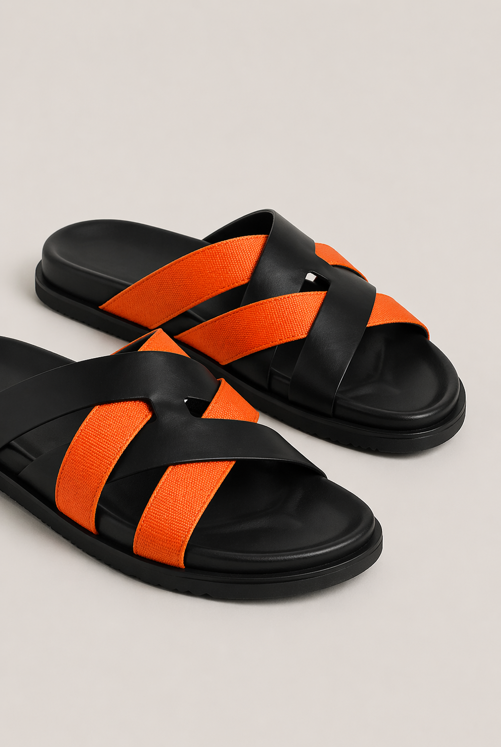 Alviro Sandal Nº1 Orange/Black