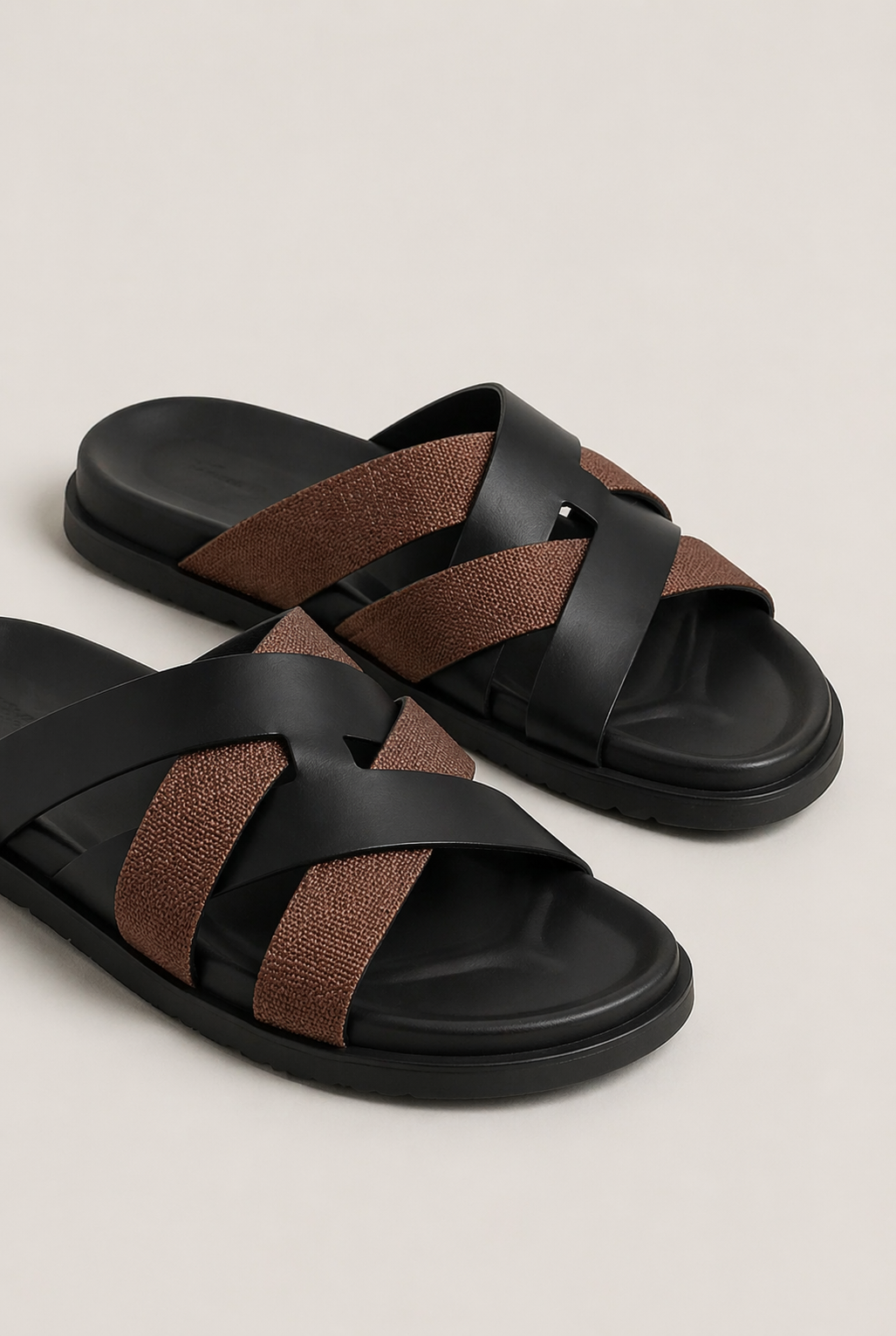 Alviro Sandal Nº1 Black/Brown