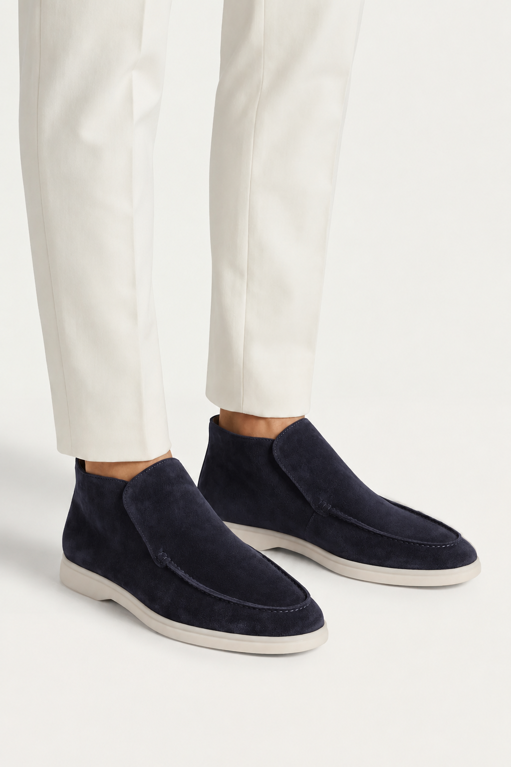 Cortina Suede Loafer Navy
