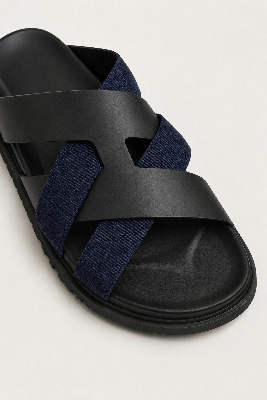 Alviro Sandal Nº1 Navy/Black