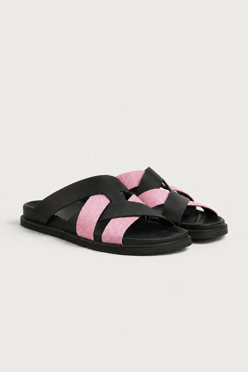 Alviro Sandal Nº1 Black/Pink