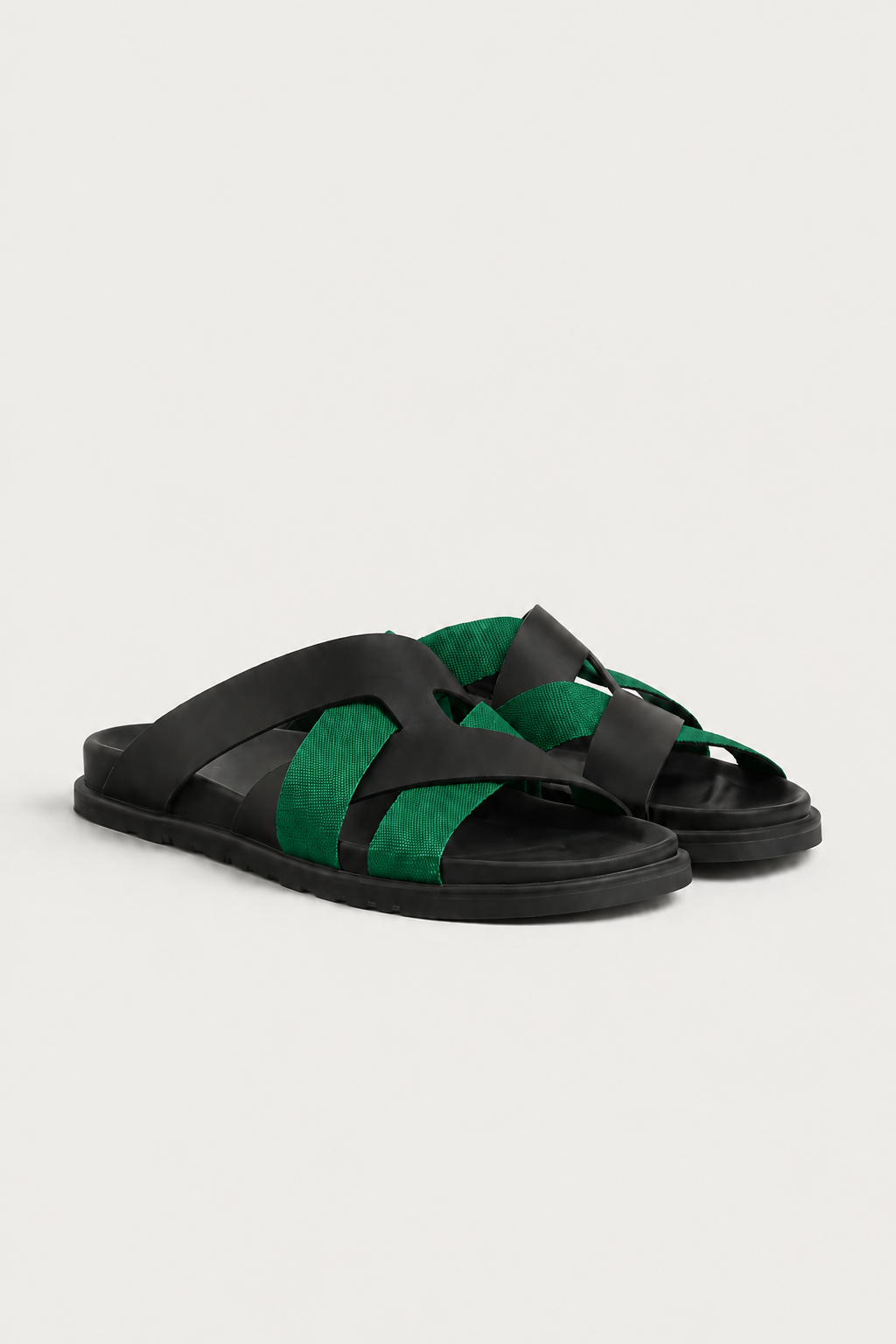 Alviro Sandal Nº1 Green/Black