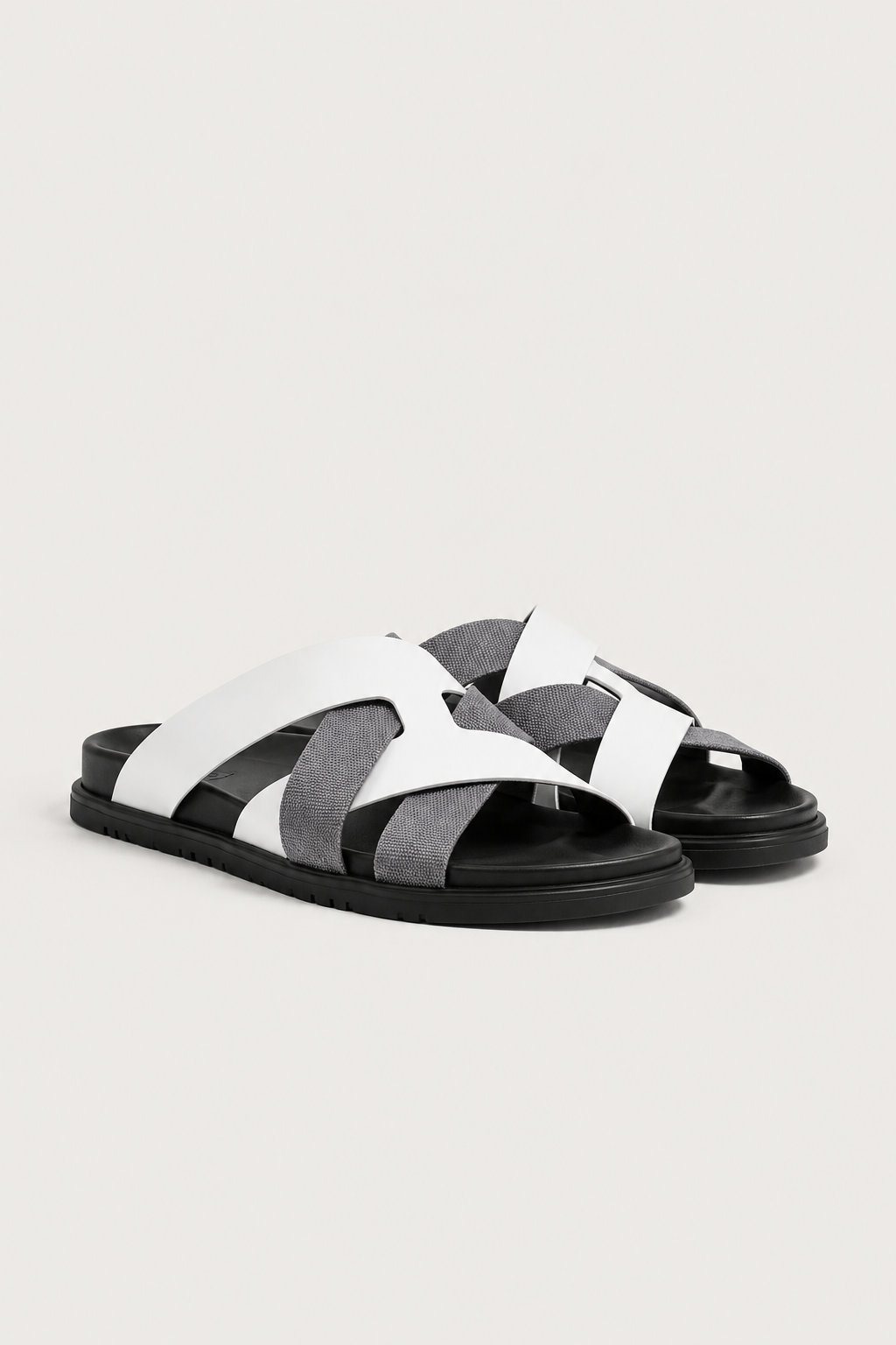 Alviro Sandal Nº1 White/Silver