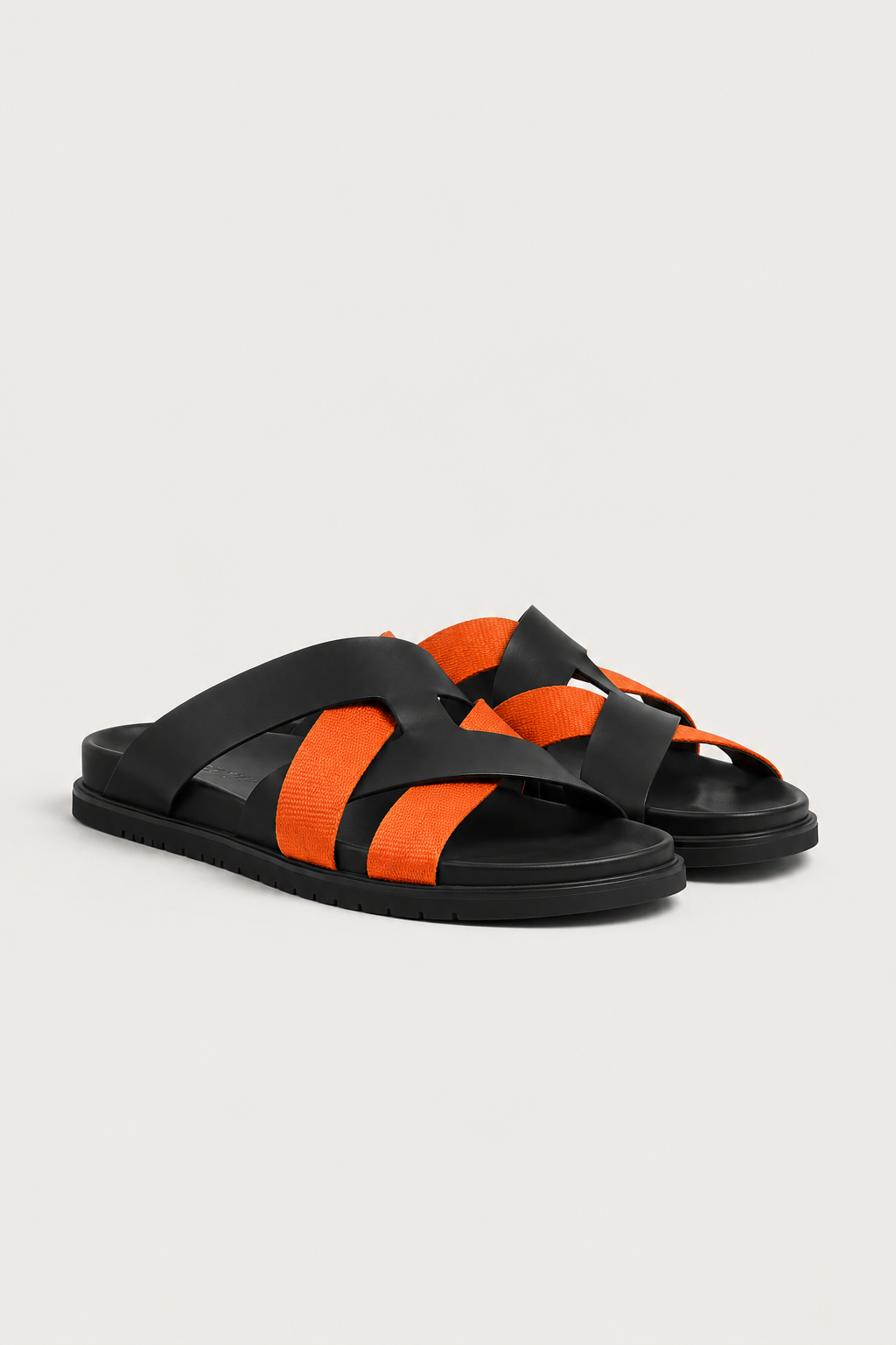 Alviro Sandal Nº1 Orange/Black