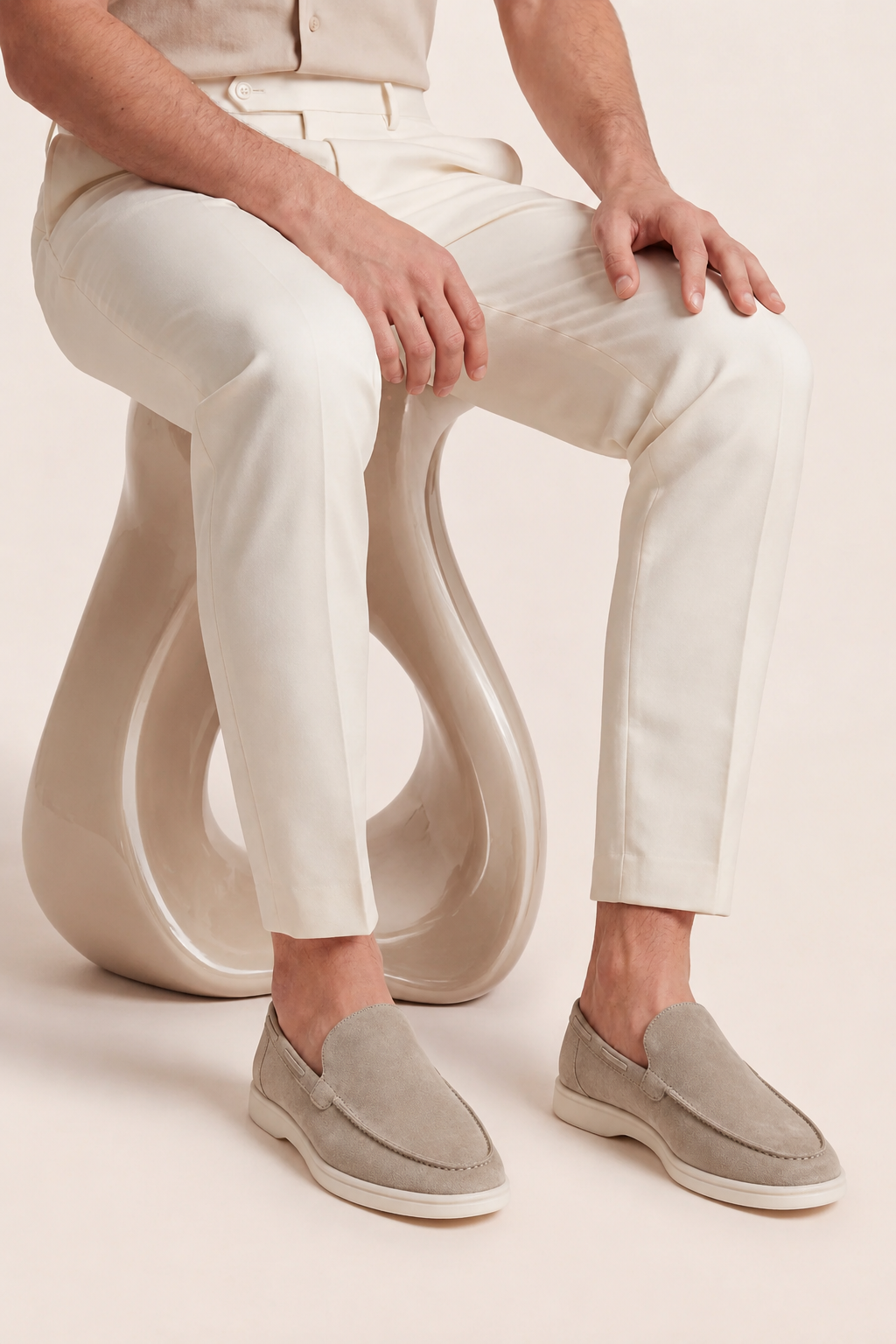 Ancestral Loafer Light Gray